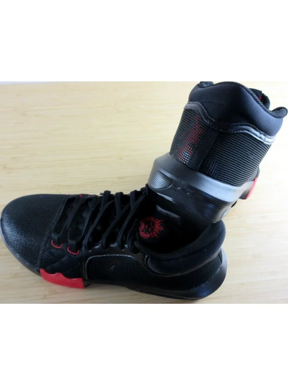 Nike Men's Lebron Witness VIII Basketball Shoes Black University Red Sizes NIB